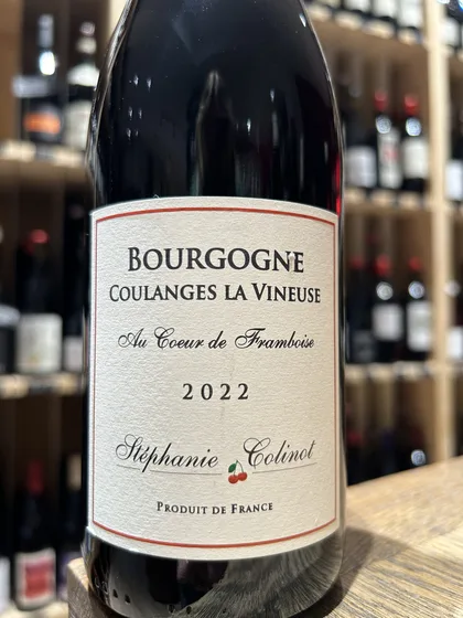 Bourgogne Coulanges La Vineuse AOP