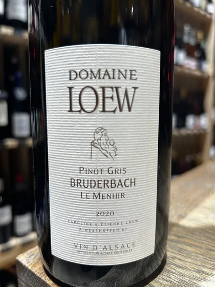 Alsace AOP Pinot gris Le Menhir